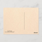 Lion Portrait Briefkaart (Achterkant)