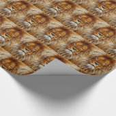 Lion Portrait Cadeaupapier (Hoek)