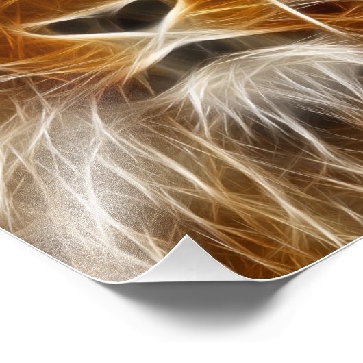 Lion Portrait Foto Afdruk (Hoek)