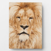 LION PORTRAIT FOTOPLAAT (voorkant)