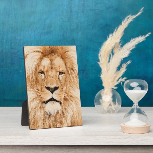 LION PORTRAIT FOTOPLAAT (Zijkant)