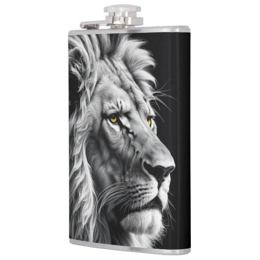 Lion Portrait Heupfles (Links)