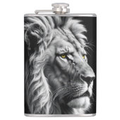 Lion Portrait Heupfles (Voorkant)