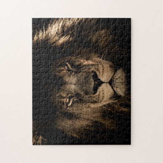 Lion Portrait Legpuzzel (Verticaal)