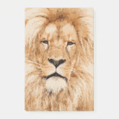 LION PORTRAIT POST-IT® NOTES (Voorkant)