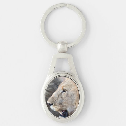 Lion Portrait Sleutelhanger (Voorkant)