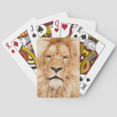 LION PORTRAIT SPEELKAARTEN (Achterkant)