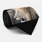 Lion Portrait Stropdas (Opgerold)