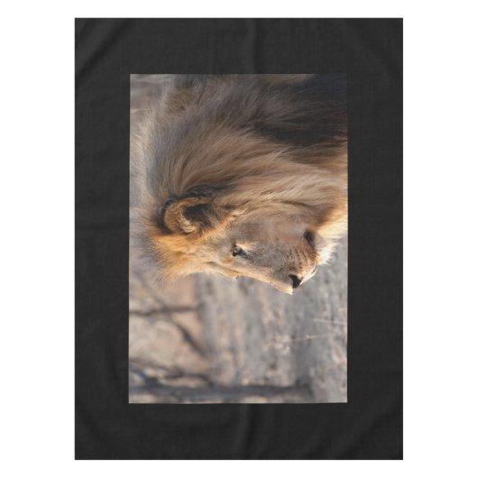Lion Portrait Tafelkleed (Voorkant)
