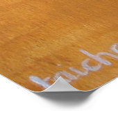 Lion-portret in Geometrische kunststijl Poster (Hoek)