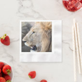 Lion Portret Servet (Insitu)