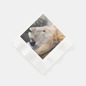 Lion Portret Servet (Hoek)