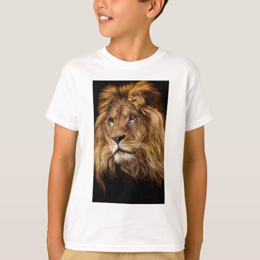 Lion portret t-shirt (Voorkant)