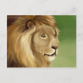 Lion Post Card Briefkaart (Voorkant)