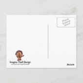 Lion Post-Kaart Briefkaart (Achterkant)