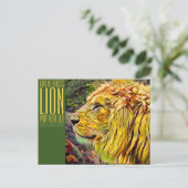 Lion [Postcard] Briefkaart (Staand voorkant)