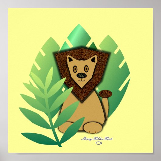 Lion Poster (Voorkant)