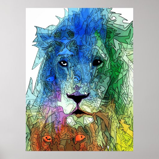 Lion Poster (Voorkant)