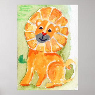 Lion Poster