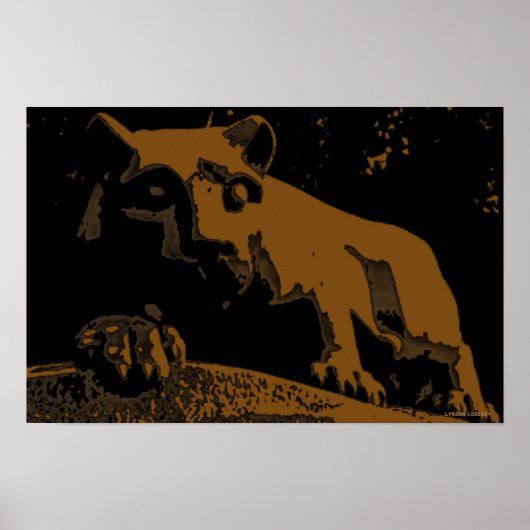 LION POSTER (Voorkant)