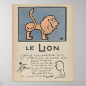 Lion Poster (Voorkant)