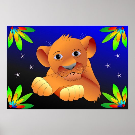 Lion Poster (Voorkant)