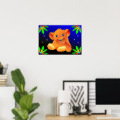 Lion Poster (Thuiskantoor)