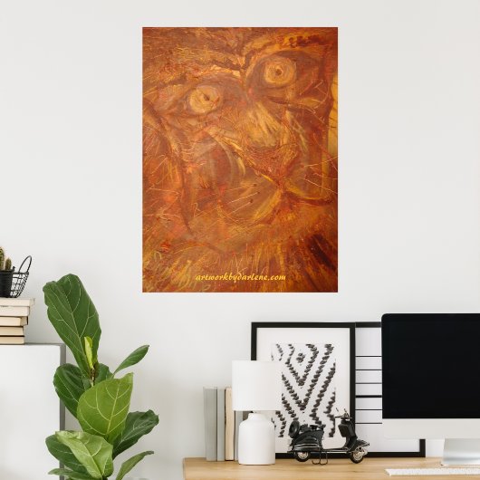 LION POSTER (Thuiskantoor)