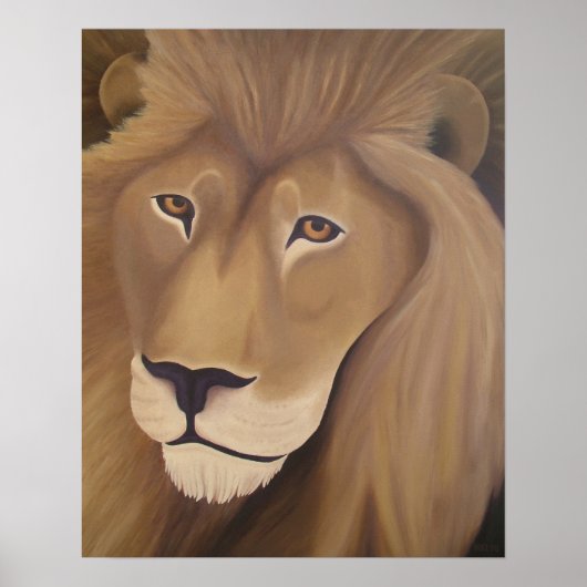 Lion Poster (Voorkant)