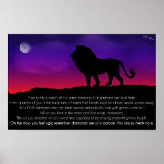 Lion Poster