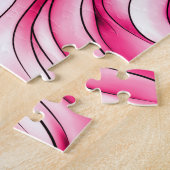 Lion Pride Mandala Rainbow Swirl Legpuzzel (Zijkant)