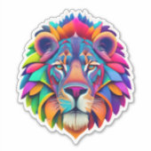 Lion Pride Pack Stickers voor alle leeftijden (Voorkant)