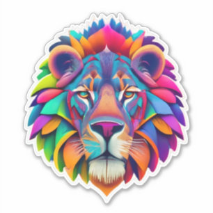 Lion Pride Pack Stickers voor alle leeftijden