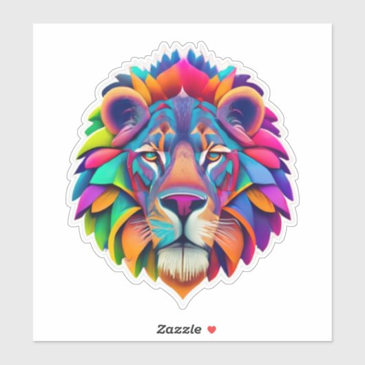 Lion Pride Pack Stickers voor alle leeftijden (Vel)