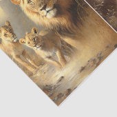 Lion Pride Tissuepapier (Detail)