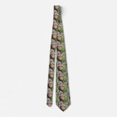Lion Print Mannen Necktie Stropdas (Achterkant)