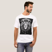 Lion print T-shirt (Voorkant volledig)