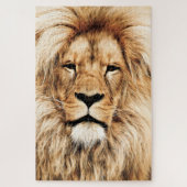 Lion Puzzle Face Legpuzzel (Verticaal)
