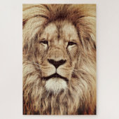 Lion Puzzle Foto Legpuzzel (Verticaal)