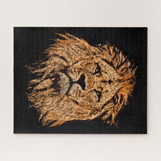Lion Puzzle Legpuzzel (Horizontaal)