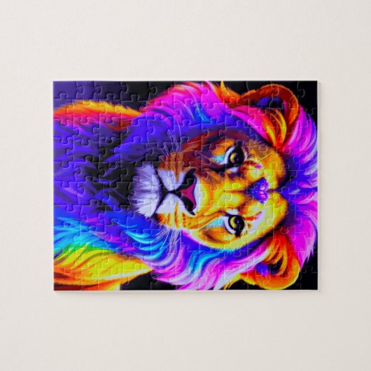 Lion Puzzle Legpuzzel (Horizontaal)