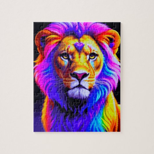 Lion Puzzle Legpuzzel (Verticaal)