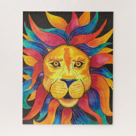 Lion Puzzle Legpuzzel