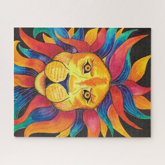 Lion Puzzle Legpuzzel (Horizontaal)