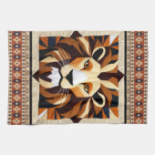 Lion Quilt Theedoek (Horizontaal)