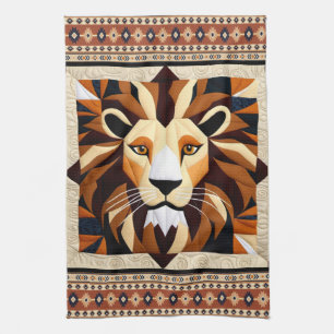 Lion Quilt Theedoek