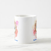 Lion Quote cartoon drink bobba thee Koffiemok (Center)