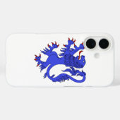 Lion Rampant Azure Case-Mate iPhone Case (Achterkant (horizontaal))