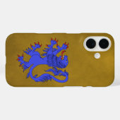 Lion Rampant Azure Case-Mate iPhone Case (Achterkant (horizontaal))