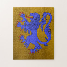 Lion Rampant Azure Legpuzzel